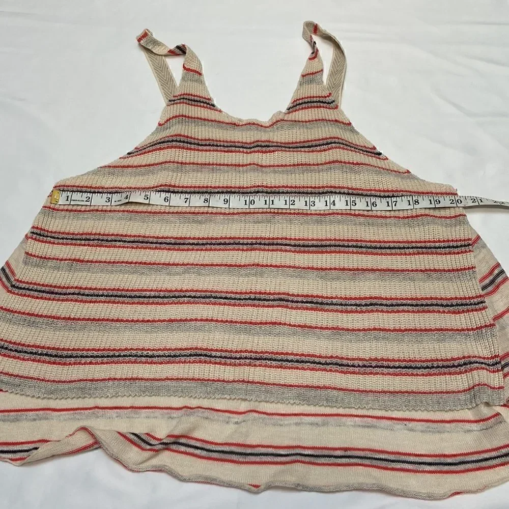 Free People Knitted Striped Tank